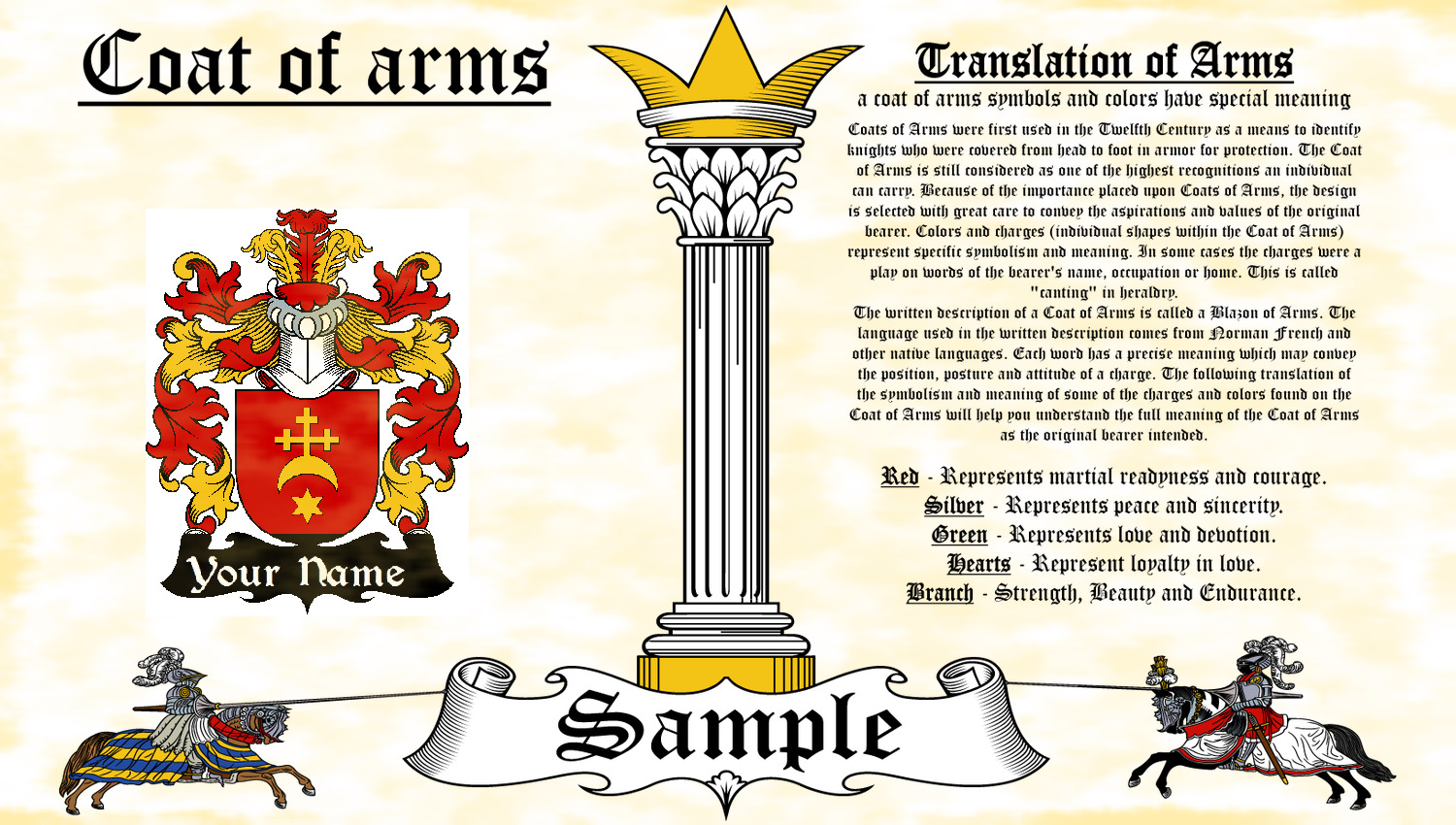 Korybut-korybut Coat Of Arms Heraldry Blazonry Print
