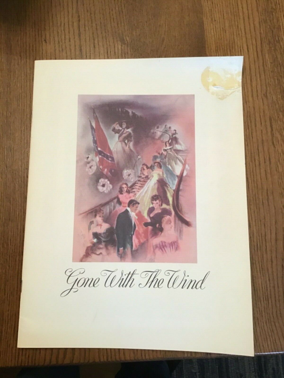 Gone With The Wind Theater Program, Reprint 1989 Turner Entertainment Co.