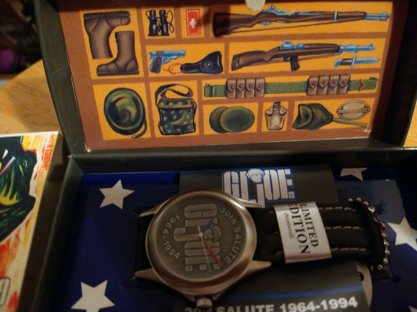 1994 Fossil Gi Joe 30th Anniversary Commemorative Watch