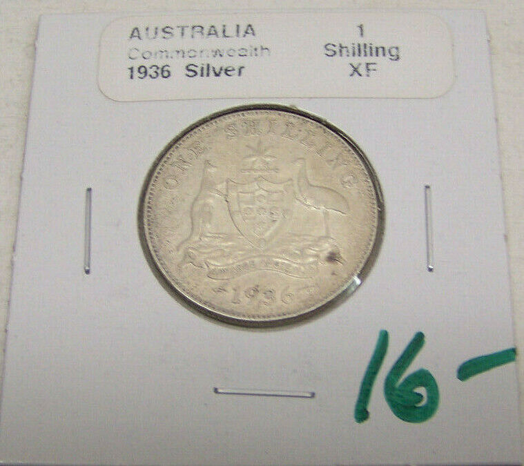 Australia - Shilling -1936 - Km #26 - Xf - 0.925 Silver - 5.45 Grams
