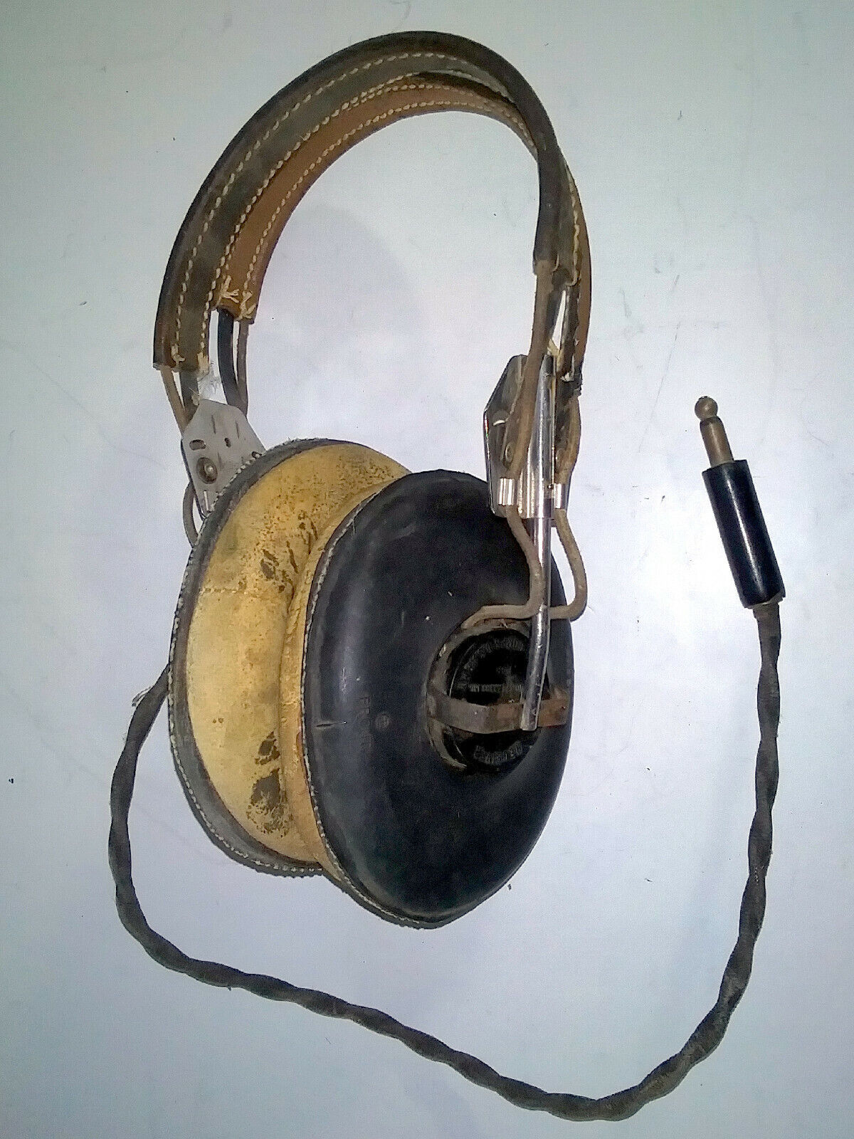 Us Army Signal Corp R-14 Headset - World War Ii Era - Amazing Condition