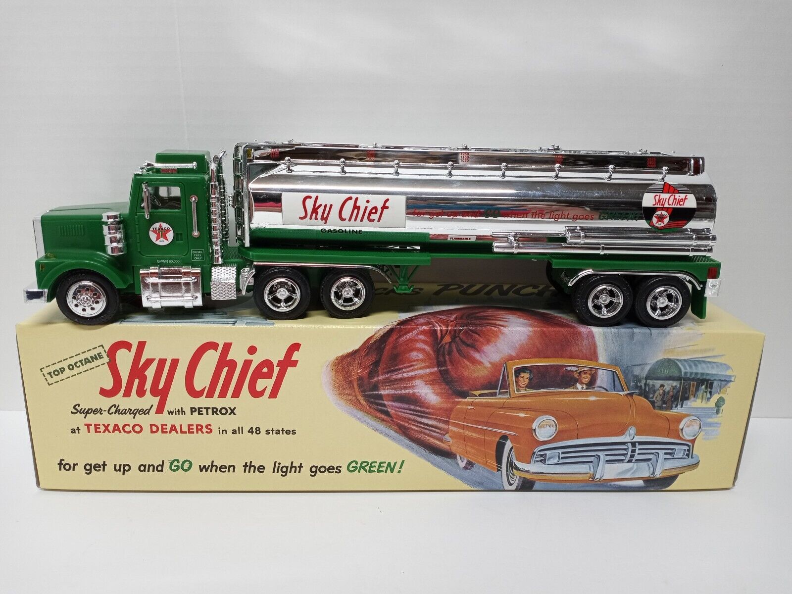 Texaco 1998 Sky Chief Tanker Toy Truck 1/32 Scale Le #1027 Of 8004, New