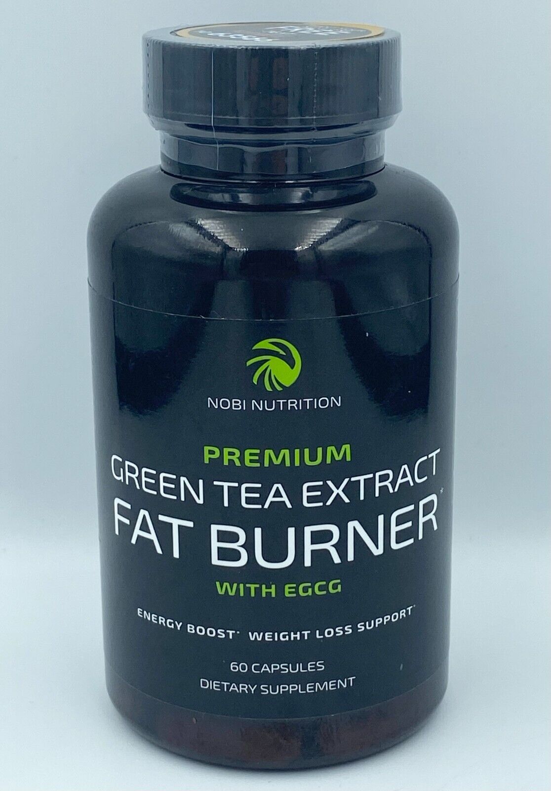 Nobi Nutrition Green Tea Fat Burner 60 Capsules Dietary Supplement W/ Egcg 7/22