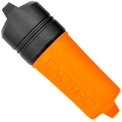 Exotac Firesleeve Ruggedized Waterproof Lighter Case With Lighter - Orange