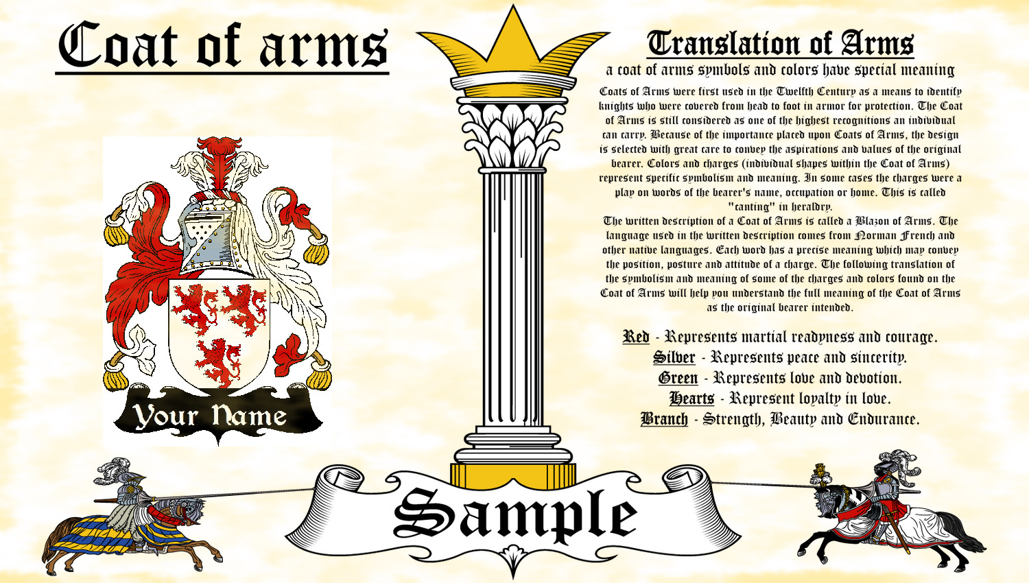 Baeldi-belhowse Coat Of Arms Heraldry Blazonry Print