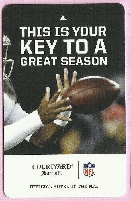 Marriott Courtyard Hotel Room Key Card - Key To A Great Season