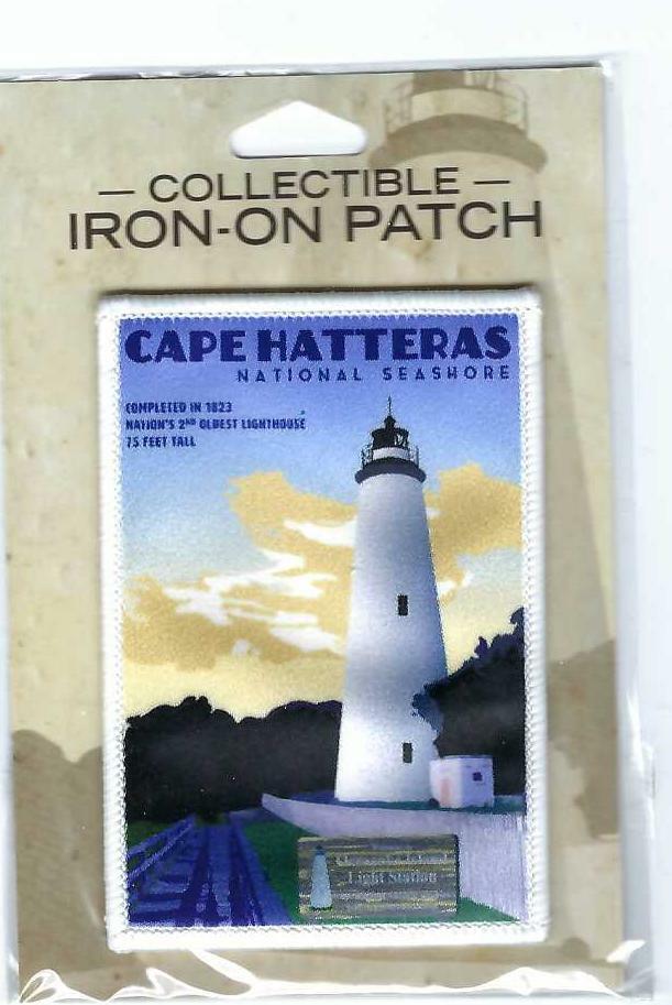 Ocracoke Light Station Cape Hatteras National Seashore Souvenir Patch