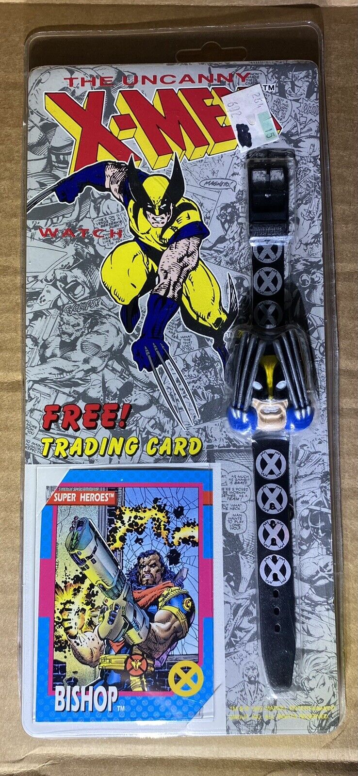 Wolverine X-men 1992 Digital Watch Marvel Vintage