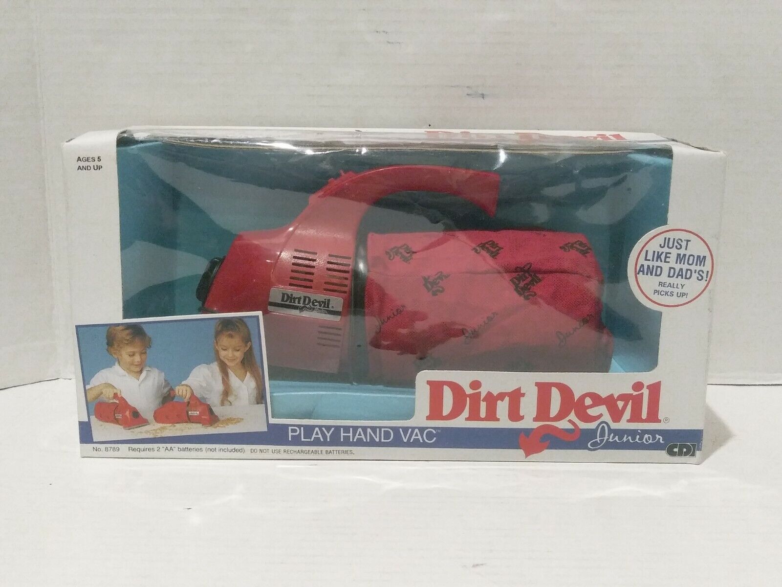 Vintage 1993 Dirt Devil Junior Play Hand Vac-new In Box