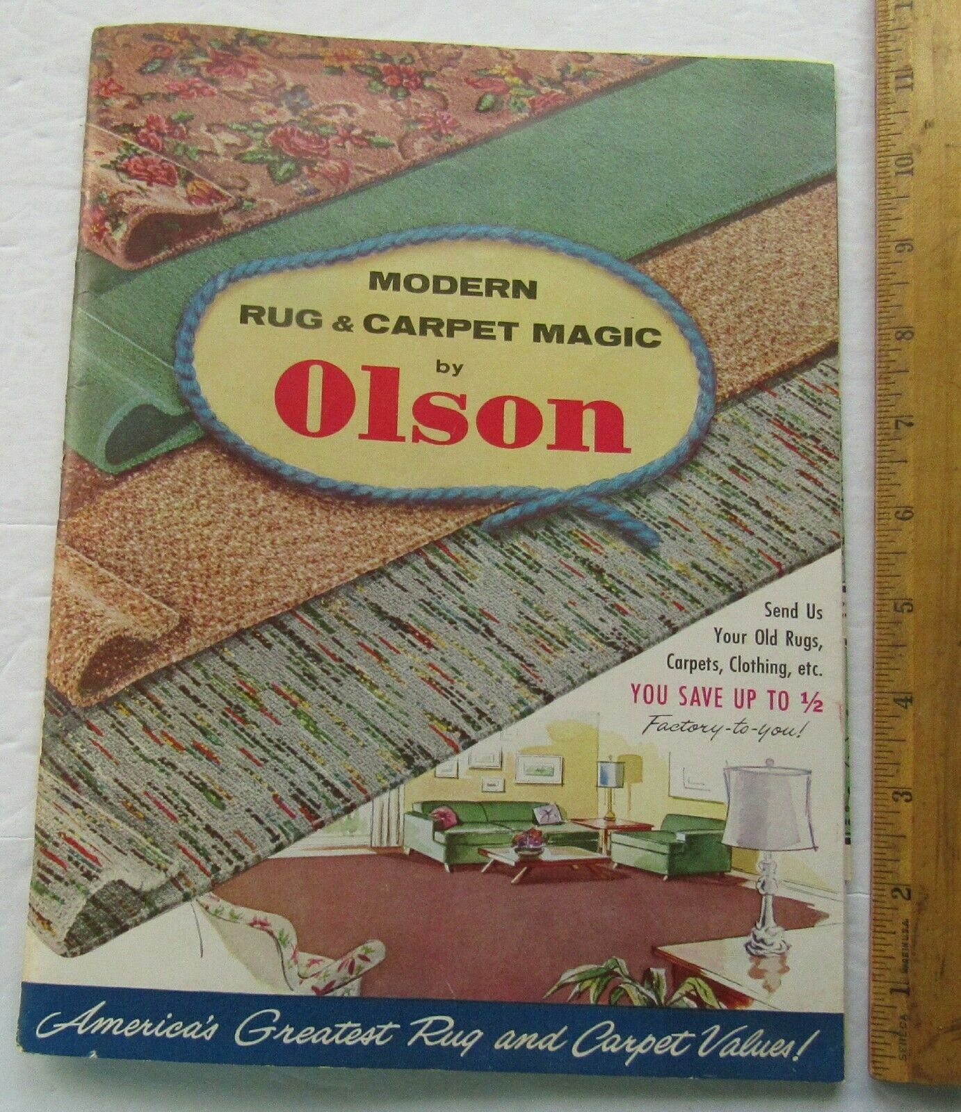 Catalog For  Olson Modern Rug & Carpet Magic 1956