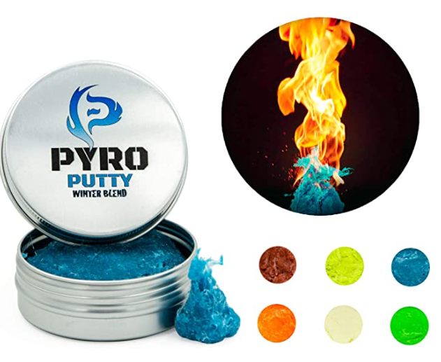 Pyro Putty Waterproof Fire Starter Winter Summer Eco Stove & Pit Charcoal 2oz