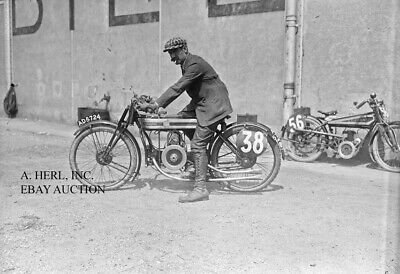 Douglas Factory Racer Millaud 1921 French Grand Prix At Le Mans Photo Racing