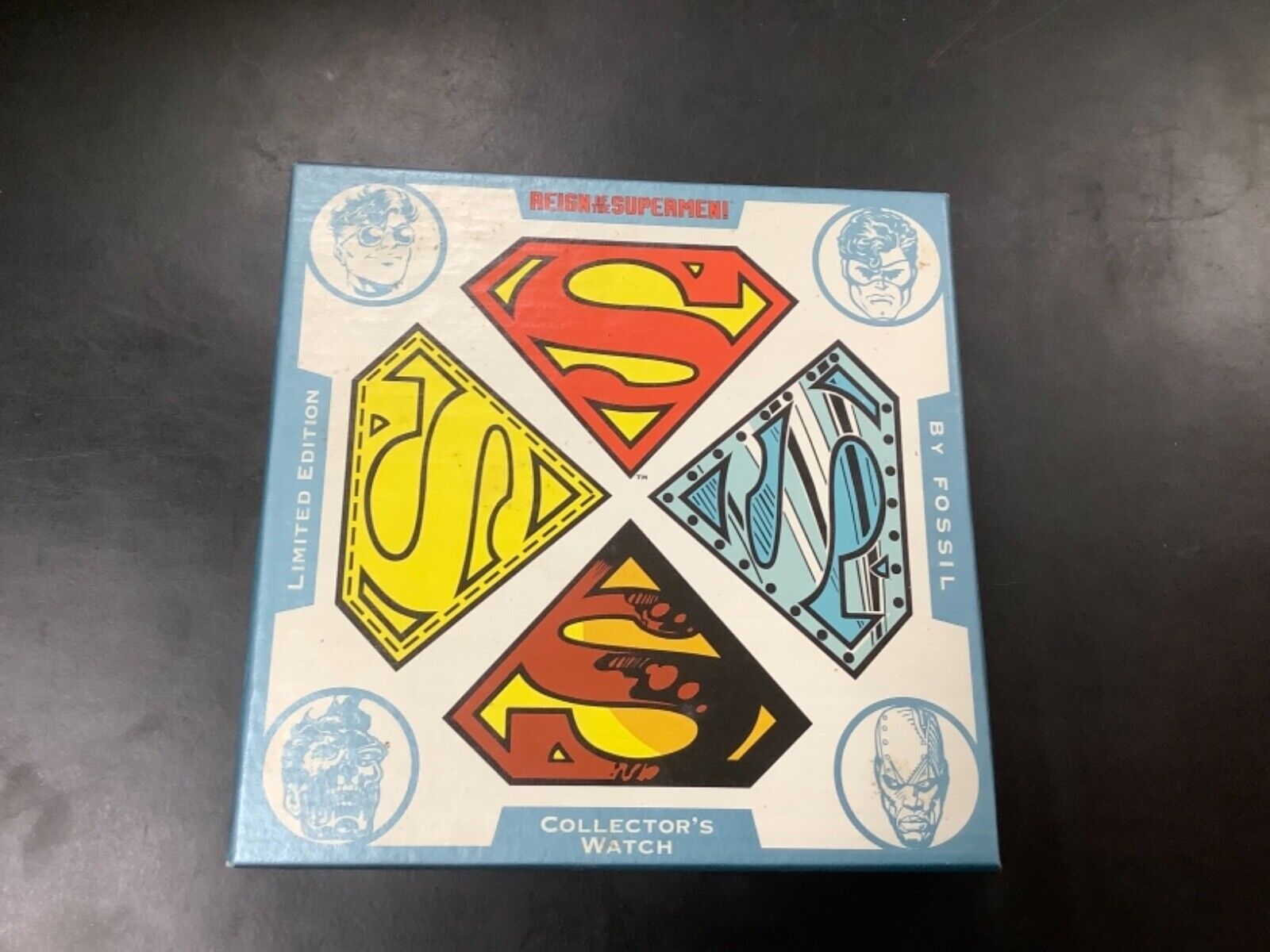 Reign Of The Supermen Limited Edition Collectors Watch By Fossil The Kryptonian