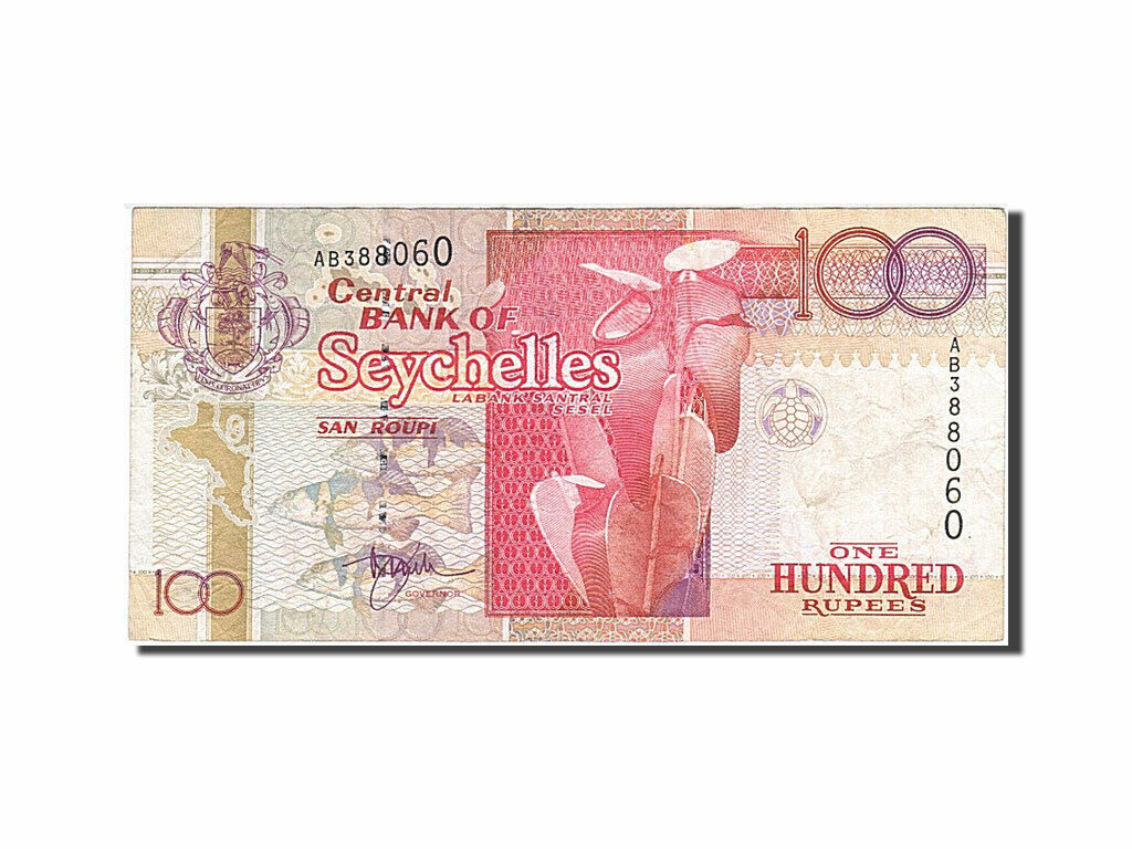 [#260216] Banknote, Seychelles, 100 Rupees, 1998, Undated, Km:39, Ef
