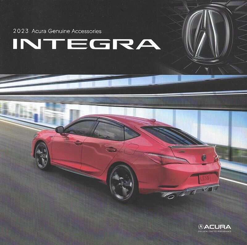2023 Acura Integra Accessories Brochure Catalog Folder Us 23
