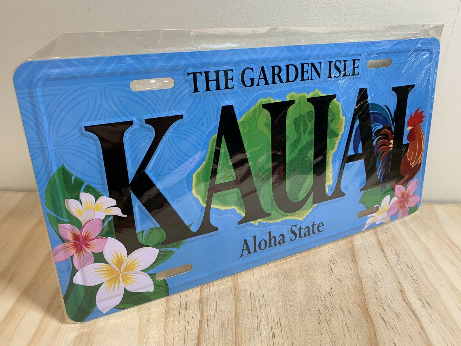Kauai The Garden Isle Aloha State Novelty License Plate Hawaii Island Decor New