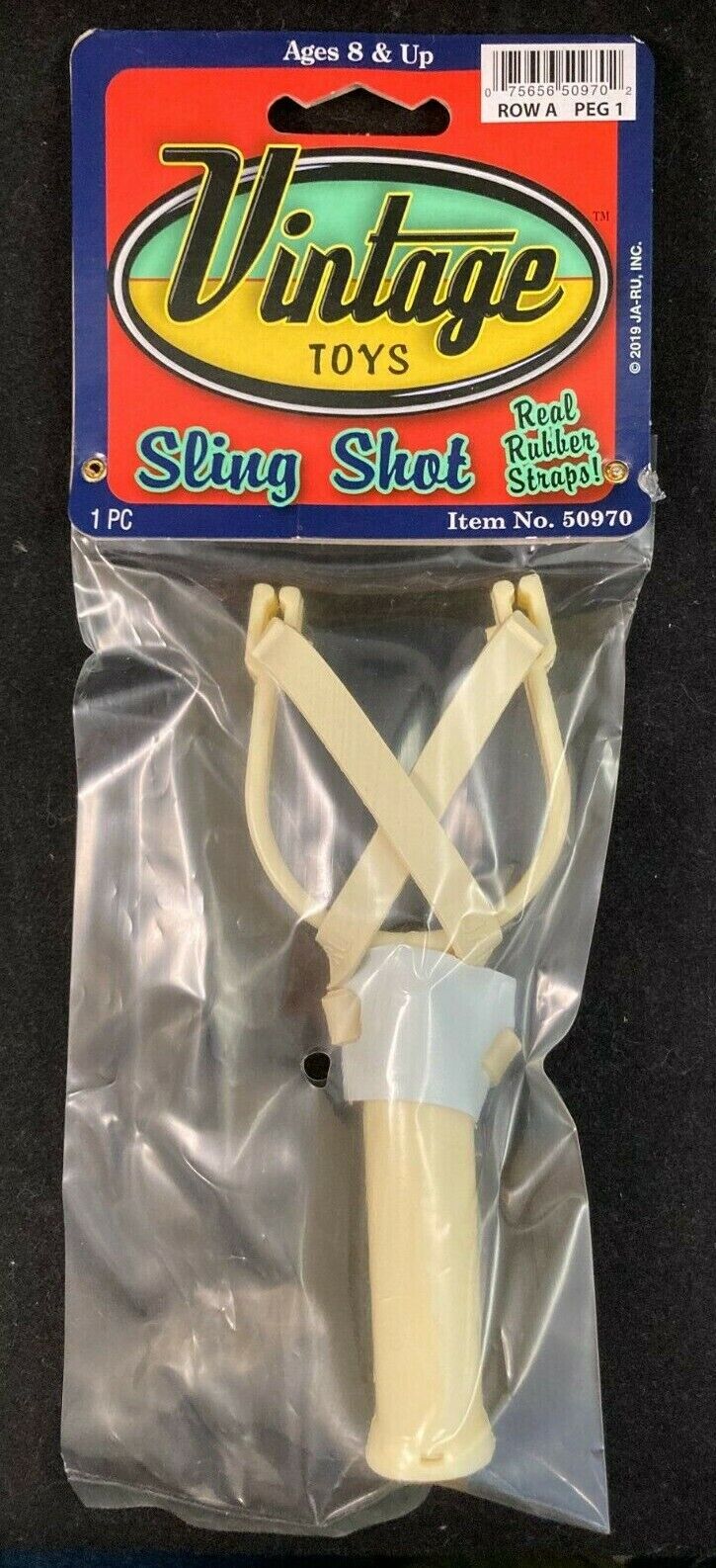 Vintage Toys - Sling Shot - Real Rubber Straps - Ages 8 & Up - Approx. 5.5" Long