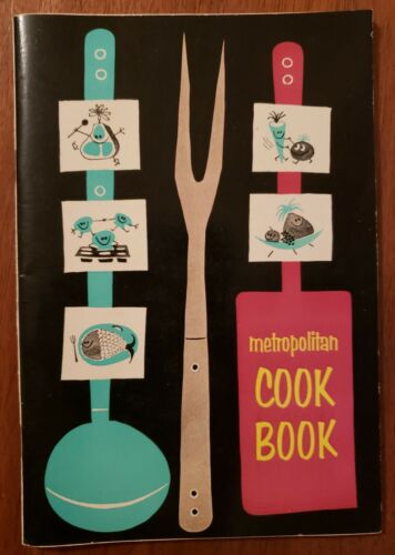 Vintage 1955 Metropolitan Cook Book -  Metropolitan Life Insurance Co. (metlife)