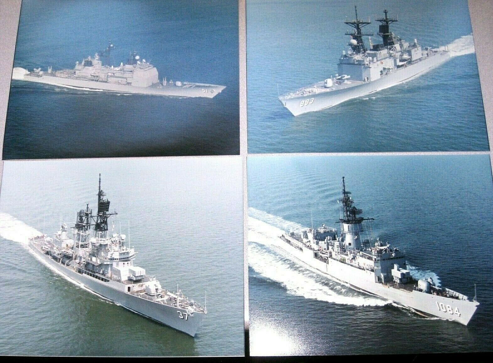 Atlantic Fleet Sales Us Navy Warship Photographs Hull Numbers 37 51 993 1084